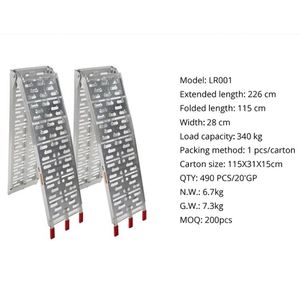 <span class=keywords><strong>Rampe</strong></span> pliante en aluminium pratique et confortable pour motos, voitures, remorques, VTT, chargement de véhicules, support de moto en <span class=keywords><strong>fer</strong></span> - Product Image 2