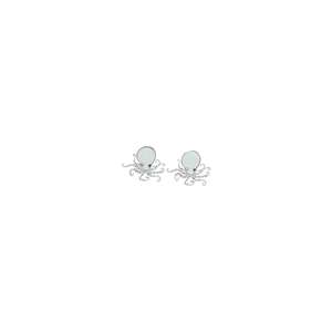Pendientes de Pulpo en Acero Inoxidable 316L con Baño de Oro PVD, Joyería de Moda - Product Image 1