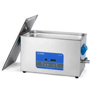 GT SONIC-limpiador ultrasónico para laboratorio, máquina de limpieza ultrasónica para piezas, 400W, 40K, 22L