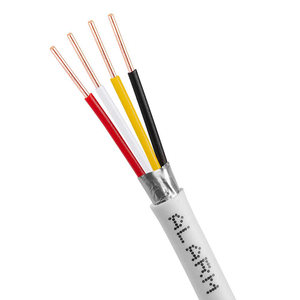 Câble d'alarme de sécurité blindé et non blindé, multibrins, 4-12 conducteurs, 0,5 mm, en cuivre étamé, gaine PVC, pour alarme anti-intrusion et <span class=keywords><strong>interphone</strong></span> - Product Image 2