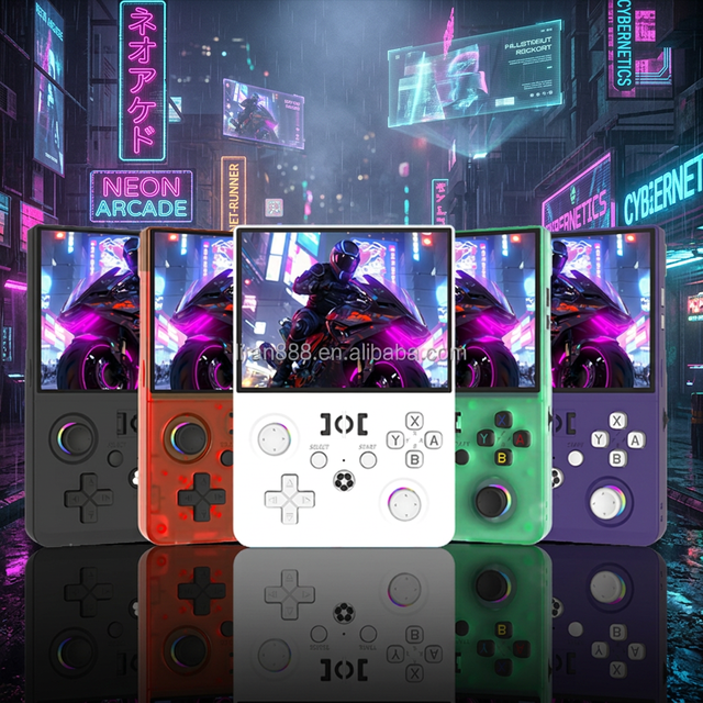 R36MAX 2 Portable Retro Handheld Game Console with Wi-Fi 22000 Built-In Games IPS Screen 4000mAh Battery