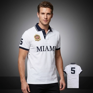 Polo pour homme de haute qualité 100% coton, logo brodé personnalisé, t-shirt décontracté de marque Ralphs, polos de ville Laurens - Product Image 3