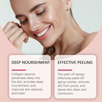Offre Spéciale Masque Facial au Collagène Crème Visage Nuit Enveloppant Masque Hydrolysé Pelliculable Hydratant Gelée Soin Peau Cosmétique Collagène