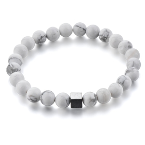 Trendy Handmade <b>Healing</b> Hematite Bead <b>Bracelet</b> for Unisex Cheap Energy Ball Pattern Stone Jewelry for Fashion Beaded <b>Bracelets</b> - Product Image 4