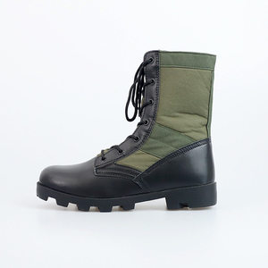 Bottes tactiques vertes à lacets pour hommes, semelles amortissantes, idéales pour la randonnée, la <span class=keywords><strong>chasse</strong></span>, la pêche, l'agriculture, imperméables et antidérapantes, Force Fan - Product Image 5