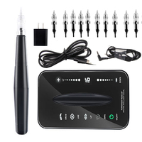 Groothandel Professionele Vibratiearme Digitale LCD Touchscreen Tattoo Machine Sets Permanente Make-up Apparaat Wenkbrauw Tattoo Pen
