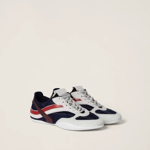 Chaussures décontractées classiques coréennes de <span class=keywords><strong>luxe</strong></span> pour femmes, à lacets, style Forrest Gump, en caoutchouc et maille, tendance mode été toutes saisons, vente en gros - Product Image 1