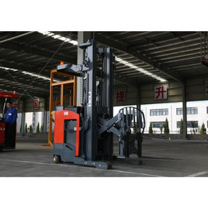 HELI 1,6 Ton 5,33m smalle gang elektrische pantograaf reachtruck CQD16X1-GB2R enkelvoudige reach schaarlift 48V accu PU banden - Product Image 3