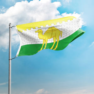 Banderas Promocionales Patrióticas para Exteriores, Banderas de Poliéster Impresas Digitalmente Personalizadas, Banderas de Rusia de <span class=keywords><strong>Chelyabinsk</strong></span> de 3x5 Pies con Doble Costura - Product Image 1