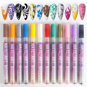 ปากกาเพ้นท์เล็บอะคริลิคแบบไม่ต้องอบ 4 สี ขนาดหัว 7 มม. สำหรับงานเพ้นท์เล็บ งานกราฟฟิตี  ขายดี - Product Image 6