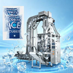 Máquina de Embalagem Automática de Cubos de Gelo Sólido Vertical de Alta Velocidade, Classe Comercial, com Unidade de Selagem Antivazamento - Product Image 1