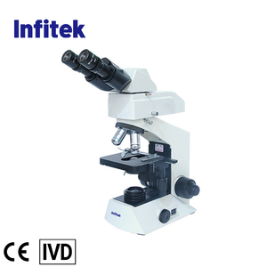 <span class=keywords><strong>Microscope</strong></span> biologique à <span class=keywords><strong>fluorescence</strong></span> binoculaire à éclairage LED fluorescent 5W homologué CE Infitek - Product Image 1