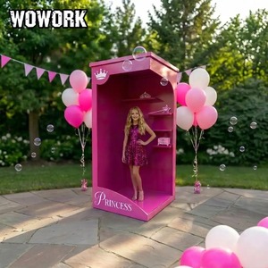 Cornice LED RGB WOWORK con Telecomando, Supporto Quadrato per <span class=keywords><strong>Sfondo</strong></span>, Decorazione per Matrimoni e Feste di Compleanno - Product Image 6