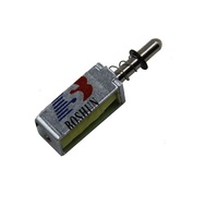 Électroaimant personnalisable DC 24V de petite taille, solénoïde à pousser/tirer pour machine textile