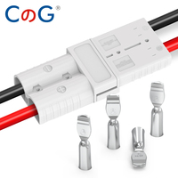 CG 2/4 Uds 175A conector de cobre gris 1/0AWG 12-36V batería conector rápido desconexión Cable enchufe Kit para Cable RV camión cabrestante