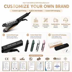 Lisseur à vapeur Torlin multi-trous pour cheveux humides, réduit la sécheresse et les pointes fourchues - Product Image 5
