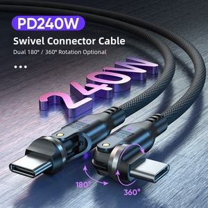 <span class=keywords><strong>สาย</strong></span>เคเบิลข้อมูลแบบหมุนได้ 240W พร้อม 540 °   เบนด์แอนด์180 °   <span class=keywords><strong>ช</strong></span>าร์จเร็วแบบยืดหยุ่น ใช้งานได้กับอุ<span class=keywords><strong>ป</strong></span>กรณ์หัวเว่ยแ<span class=keywords><strong>ล</strong></span>ะแอ<span class=keywords><strong>ป</strong></span><span class=keywords><strong>เปิ้</strong></span><span class=keywords><strong>ล</strong></span> เหมาะสำหรับใ<span class=keywords><strong>ช</strong></span>้ในรถยนต์ - Product Image 1