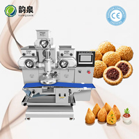 Machine automatique d'enrobage de maamoul et de dim sum, ligne industrielle d'enrobage pour bonbons, biscuits, produits céréaliers et légumes