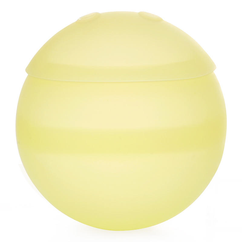 Translucent cream yellow