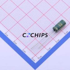 Condensador Electrolítico de Aluminio de Orificio Pasante RC050M4R7LO5*11TH-2A1E, D5xL11mm 4.7uF 20% 50V 110mA-100kHz - Product Image 2