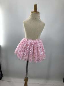 Falda Tutú Brillante con Lentejuelas para Niñas, Disfraz de Ballet para Actuaciones, Falda de Tul, Venta al Por Mayor - Product Image 6