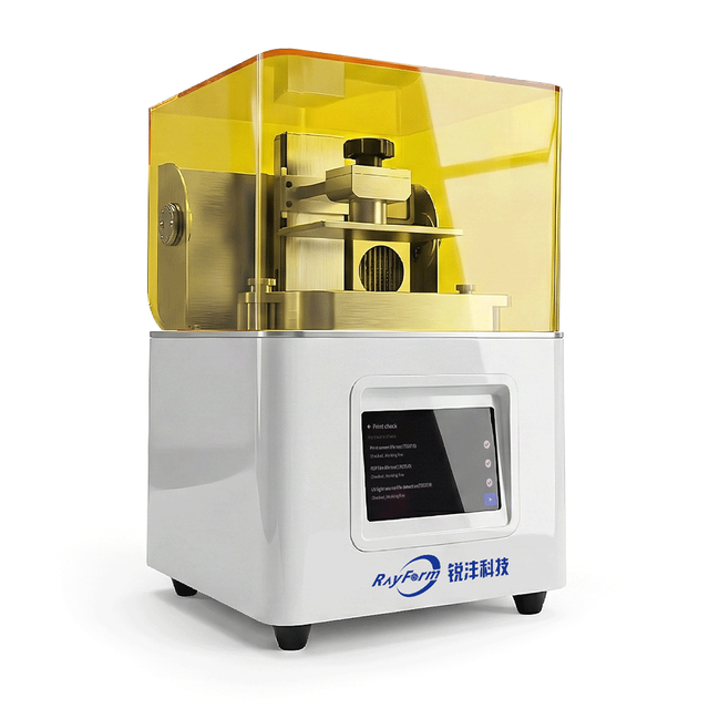 Rayform Dual Printing Platform LCD 3D Printer for Dental Model Printing Use 6.6-inch Touch Screen 4098*2560 Px