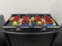 Amplificateur de puissance numérique 1U classe D 4 canaux 1300W*4, équipement sonore professionnel pour subwoofer/stéréo/amplificateurs/haut-parleurs