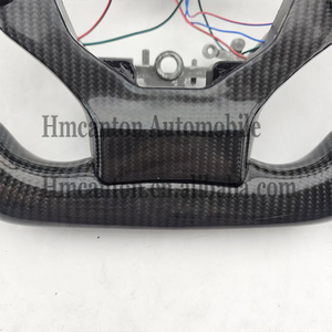 พวงมาลัยรถยนต์ Lexus IS250 IS350 ES ES300 GS GS350 NX CT200 RC ทำจากหนังคาร์บอนไฟเบอร์แบบเจาะรู ลดราคาพิเศษ - Product Image 5