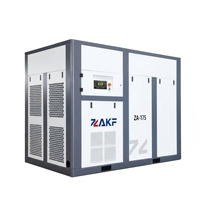 Compresseur d'air à vis à vitesse fixe ZAKF avec certification CE, 132 kW, 175 ch, IP54, 380 V/50 Hz, pour lignes de production de grande et moyenne taille