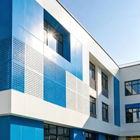 Placas de Malla de Aluminio Perforado de Calidad Duradera, Fabricadas por la Fábrica Original de Anping, para Techos de Edificios