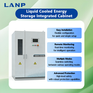 Contenedor de Almacenamiento de Baterías de Litio BESS de 100Kwh, 200Kwh, 500Kw, 1MW, Sistema de Almacenamiento de Energía <span class=keywords><strong>Solar</strong></span> ESS para Uso Industrial en Plantas de Energía - Product Image 5
