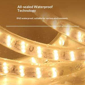 Bande lumineuse LED 2835, étanche, 220V, pour plafond de salon, ambiance, haute tension. - Product Image 3