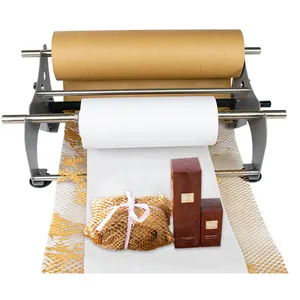 Aceitar Distribuidores Fácil Operação formando almofada de papel de embrulho Kraft Embalagem Dispensador de proteção de favo de mel Wap