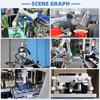Bras de cobot multi-articulé à 6 axes pour une coopération sûre entre robots et humains, avec service de garantie à distance pour l'automatisation des ateliers et la production en ligne.