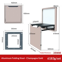 Banc à chaussures pliable avec siège rembourré en cuir de qualité supérieure, tabouret d'entrée moderne et peu encombrant pour personnes âgées, enfants et chaussures à talons hauts