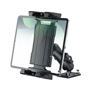 Tablet Holder car Mount Heavy Duty Drill Base for iPad Pro for Samsung Galaxy Tab, Other 6-11.5" Cell Phone and Tablet