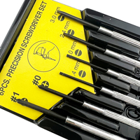 Juego de 6 Destornilladores de Precisión, Mini Kit de Destornilladores Phillips para Reparación de Relojes, Gafas, Celulares, Juguetes Electrónicos, Herramientas Manuales