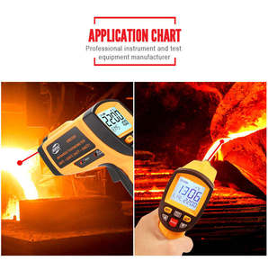 Termômetro Infravermelho GM1150 Medição Digital de Temperatura Sem Contato com Classificação IP43 e Garantia de 1 Ano - Product Image 1