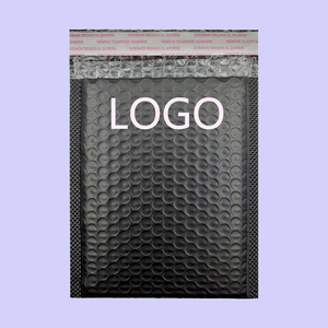 Sac d'expédition logistique en film co-extrudé bleu lait épais avec bulles, imperméable, en mousse, 23x28+4cm - Product Image 2