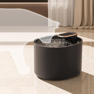 बड़ी क्षमता मूक कुत्ते पीने का फव्वारा स्वचालित परिसंचरण फिल्टर क्वाडरेट प्लास्टिक यूएसबी संचालित पालतू पानी डिस्पेंसर - Product Image 4