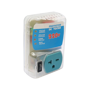 <span class=keywords><strong>Protector</strong></span> de Voltaje 220V 20A Contra Sobretensión para Bomba de Agua y Aire Acondicionado con Interruptor de Retardo de Reinicio Automático - Product Image 2