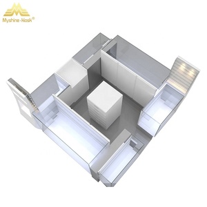 Trưng Bày Điện Thoại Di Động Cao Cấp Bán Lẻ Trưng Bày Đồng Hồ Điện Thoại Di Động Cửa Hàng Trưng Bày Kính Điện Thoại Di Động Cửa Hàng Thời Trang OEM Màu Trắng - Product Image 4