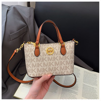Bolsos de Diseñador de Marca Famosa para Mujer 2026, Bolsos de Lujo Portátiles con Cierre y Decoración de Letras, Estilo Moderno