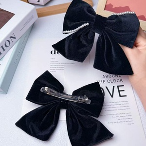 Forcina con fiocco da donna a coda di rondine con Clip laterale per punta di tessuto per bambina - Product Image 6