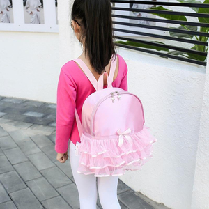 Mochilas de Ballet con Logotipo Personalizado para Niñas, Mochilas Escolares con Encaje para Niñas - Product Image 6