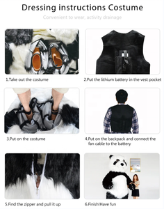 Ape inflable gorila mascota disfraz King Kong personalizado <span class=keywords><strong>Anime</strong></span> Cosplay Mascotte disfraz Carnaval para adultos - Product Image 6