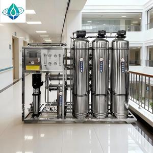 Système de traitement d'eau par osmose inverse à deux étages 500 L/h avec moteur et boîte de vitesses, garantie 1 an, purificateur d'eau salée et dure RO - Product Image 4