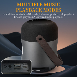 Altoparlante Portatile Wireless da 100W con Subwoofer, Pannello Touch, Luce LED RGB, Bassi Profondi, Audio Surround a 360°, TWS, Slot per Scheda TF e USB - Product Image 6