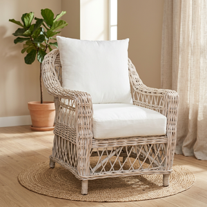 Vente chaude ISABEL FAUTEUIL KUBU Fabriqué à la main en rotin naturel confortable parfait pour les loisirs Relaxation pour mobilier d'extérieur - Product Image 2