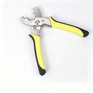 <span class=keywords><strong>Pince</strong></span> à dénuder professionnelle multifonctionnelle pour câbles en cuivre épais, outil d'électricien pour la dénudation de câbles - Product Image 6